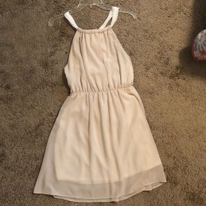 JELLA COUTURE Cream&White Dress
